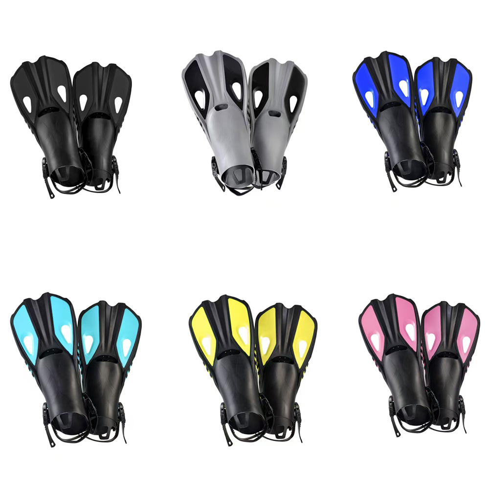 Snorkel Fins - Short Adjustabl - Snorkel Dry Top 评论和价格