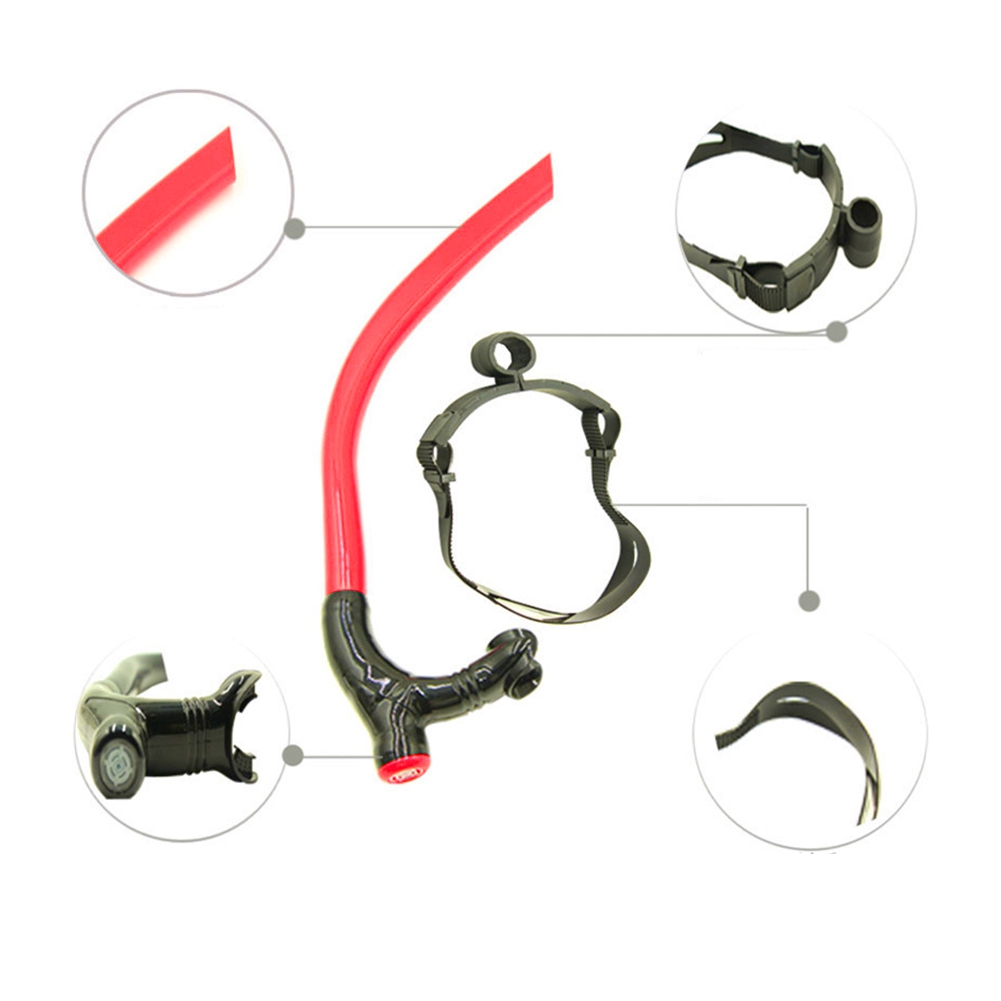 Silicone Swimming Front Breath - Snorkel Dry Top 评论和价格