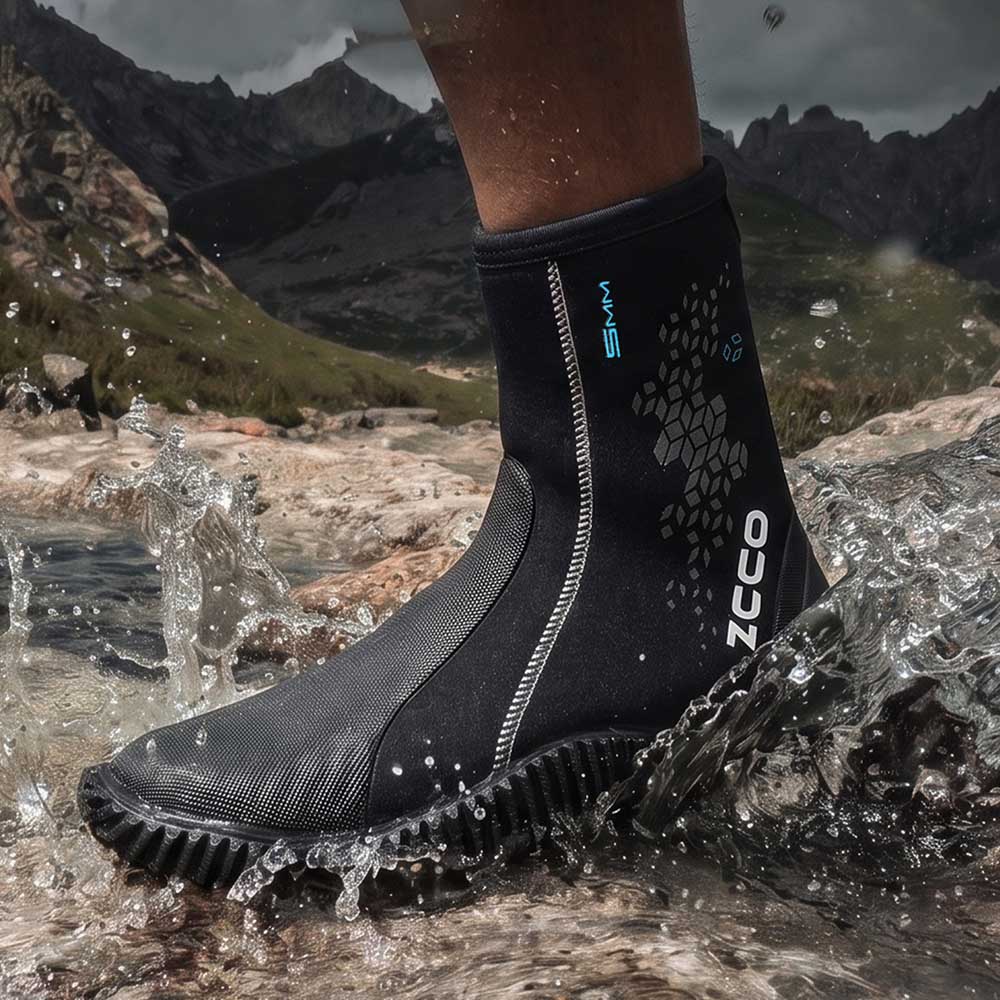New 5MM Neoprene Diving Boots  - Snorkel Dry Top 评论和价格