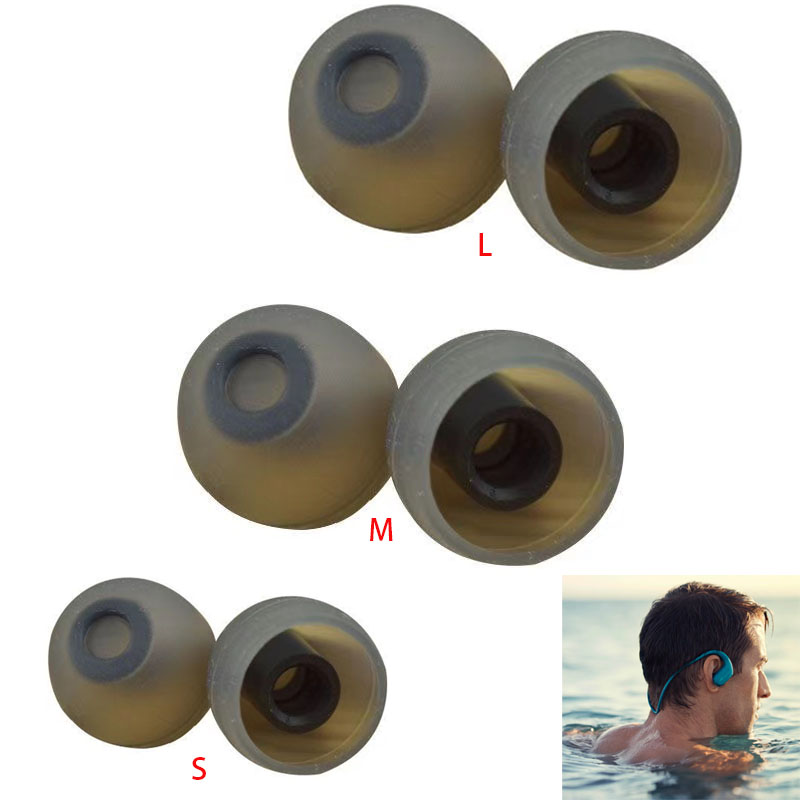 3 Pair Waterproof Ear Tips For - Aquatic Sports Cap 评论和价格