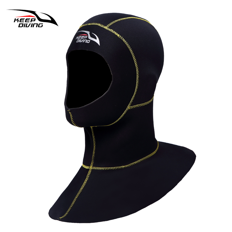 3mm Neoprene Scuba Diving Hood - Snorkel Dry Top 评论和价格