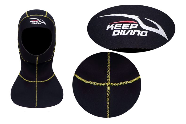3mm Neoprene Scuba Diving Hood - Snorkel Dry Top 评论和价格