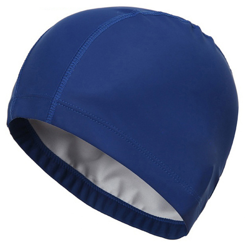 PU Fabric Swimming Cap Men Wom - Aquatic Sports Cap 评论和价格
