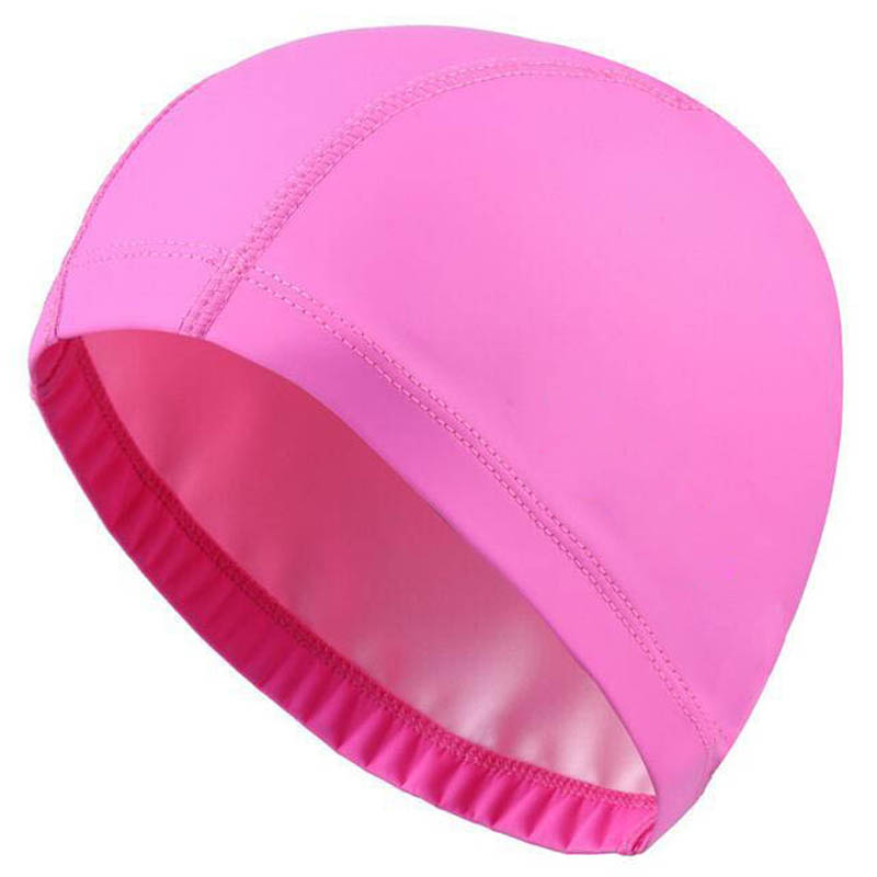PU Fabric Swimming Cap Men Wom - Aquatic Sports Cap 评论和价格